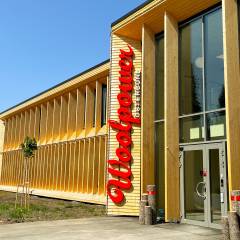 Shopping beim Fabrikverkauf von Woolpower in Östersund ist bei den Gästen beliebt